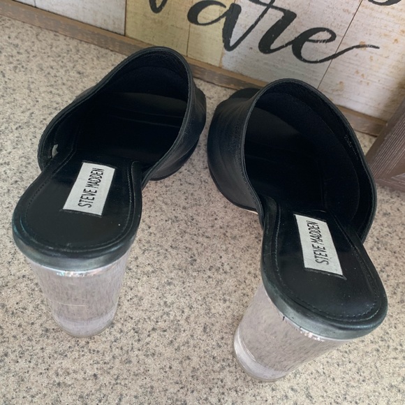 Clear Peep Toe Heels - Picture 3 of 6